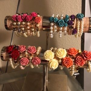 Bracelets Unique Pearls & Beads Handmade